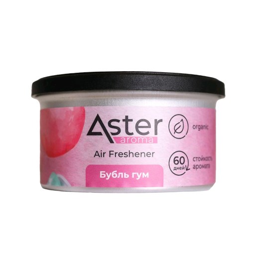 010-BG-AA Ароматизатор органический (Бубль гум) ASTER от магазина Лубриком