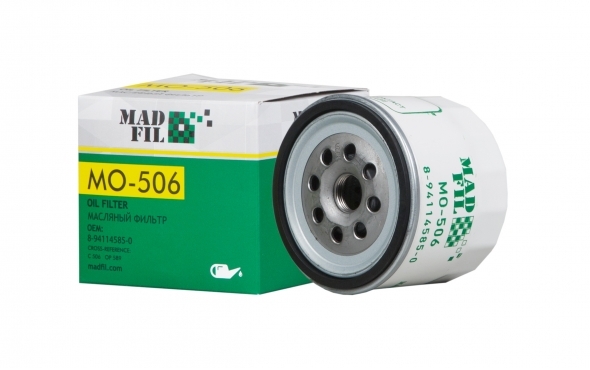 MO-506 Фильтр масляный (8-94114585-0 ISUZU ELF) MADFIL от магазина Лубриком