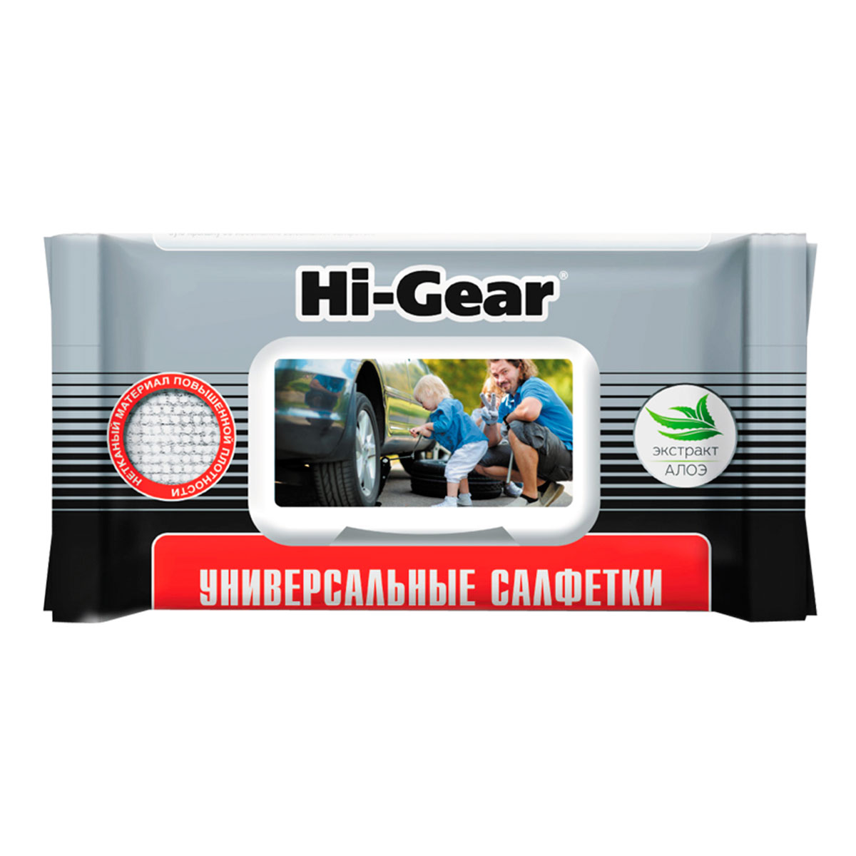 5608HG Салфетки универсальные ЗетТекнолоджи Hi-Gear 25шт от магазина Лубриком