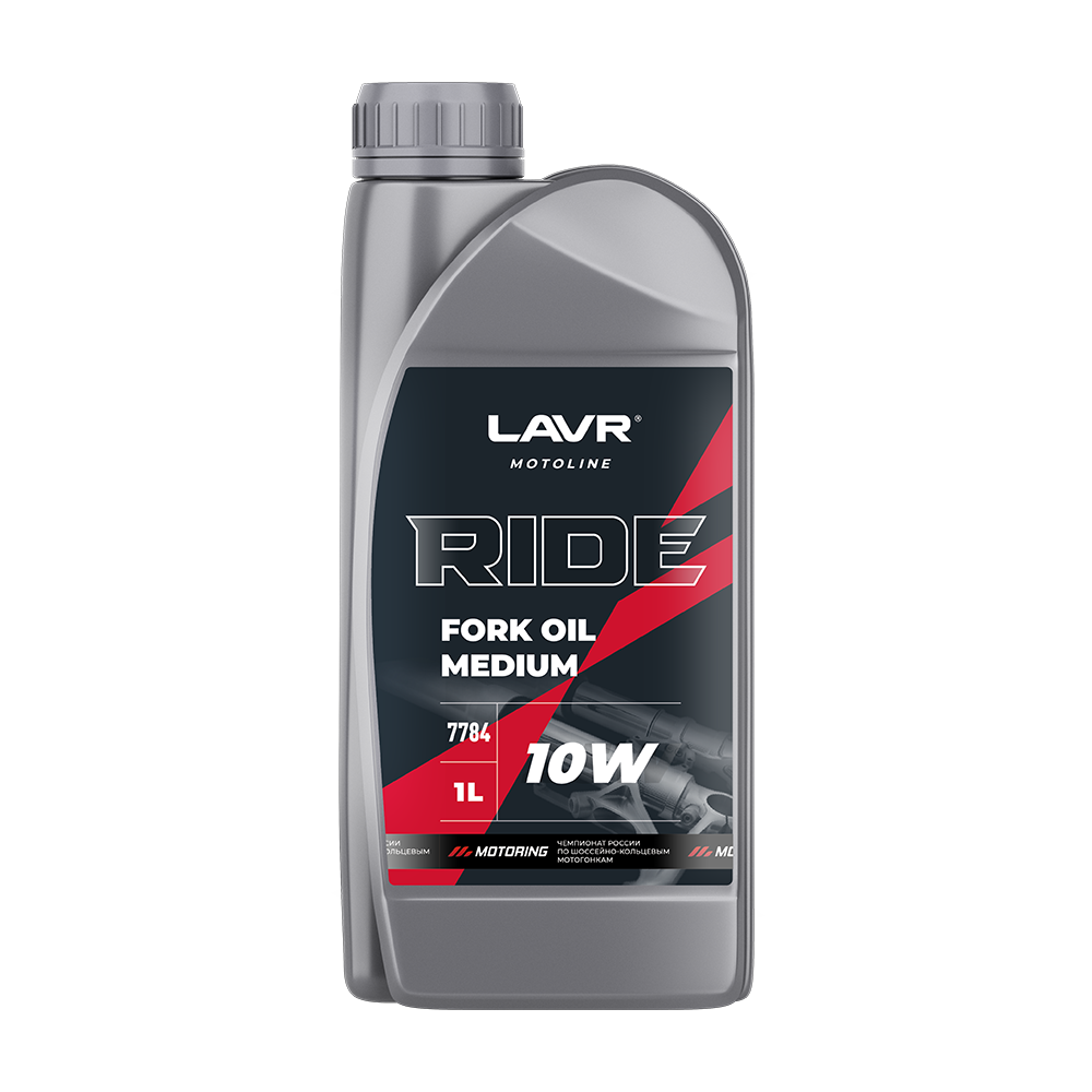 10W LAVR MOTOLINE RIDE FORK OIL 1л от магазина Лубриком
