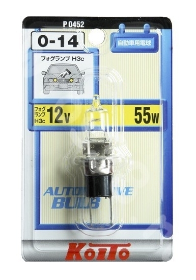 0452P H3C 12V 55W (1 шт.) пластиковая упаковка от магазина Лубриком