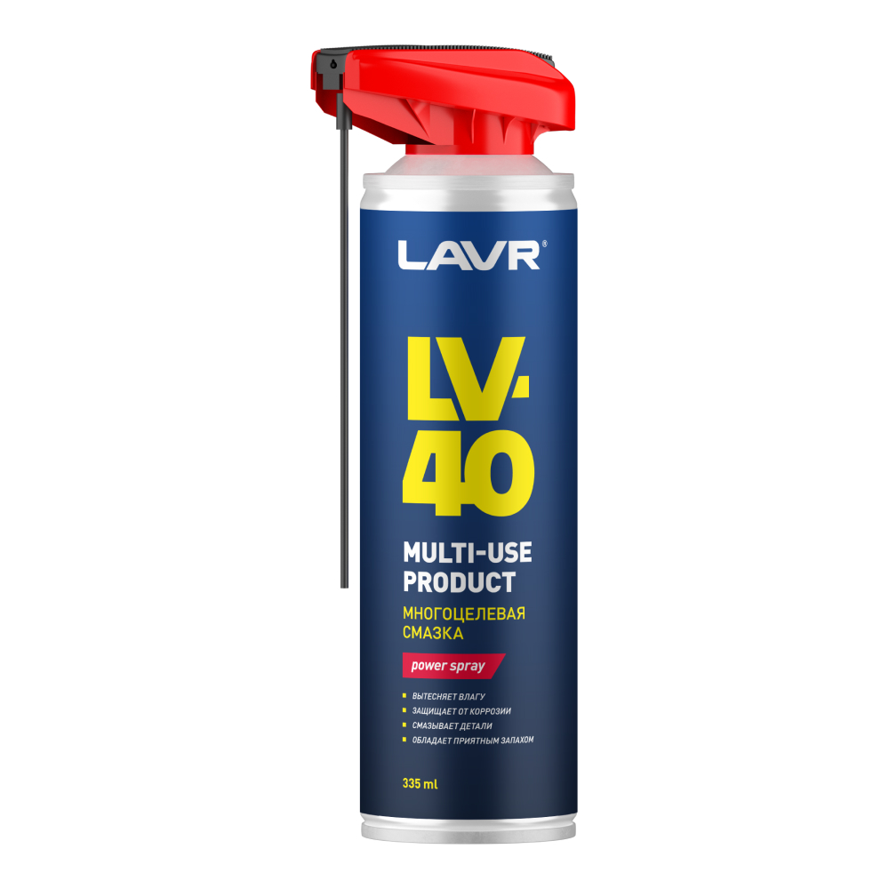 2429 Смазка многоцелевая проникающая LV-40 LAVR 335мл от магазина Лубриком
