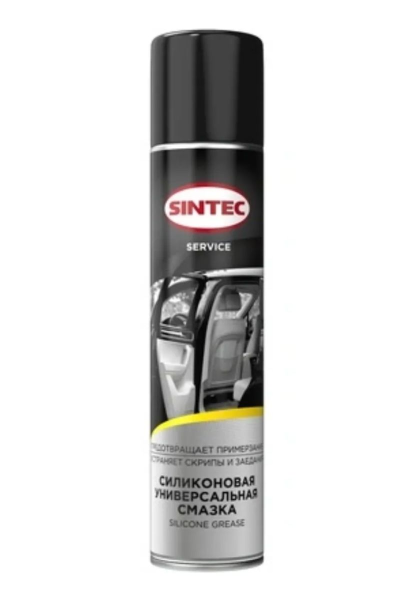 Sintec Смазка силиконовая универсальная Silicone Grease 400мл (аэрозоль) от магазина Лубриком