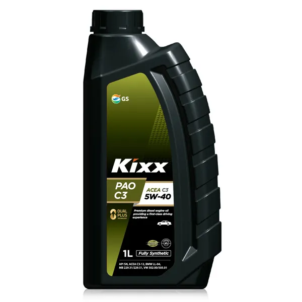 5W40 SP/C3 KIXX PAO C3 1л синтетическое от магазина Лубриком