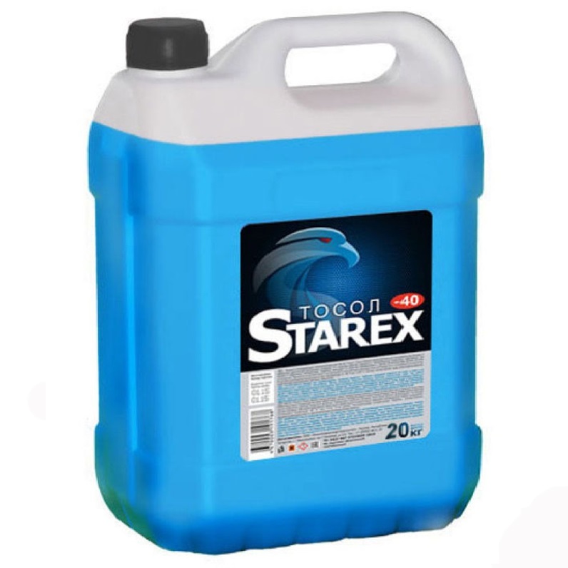 Тосол STAREX синий -40 20кг (Север) от магазина Лубриком