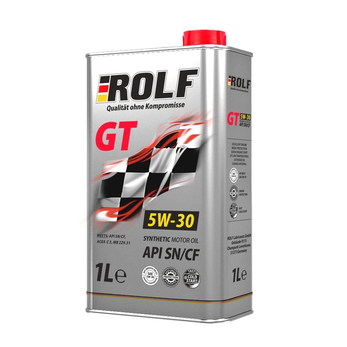 5W30 C3 SN/CF ROLF GT 1л (металл) синтетическое от магазина Лубриком