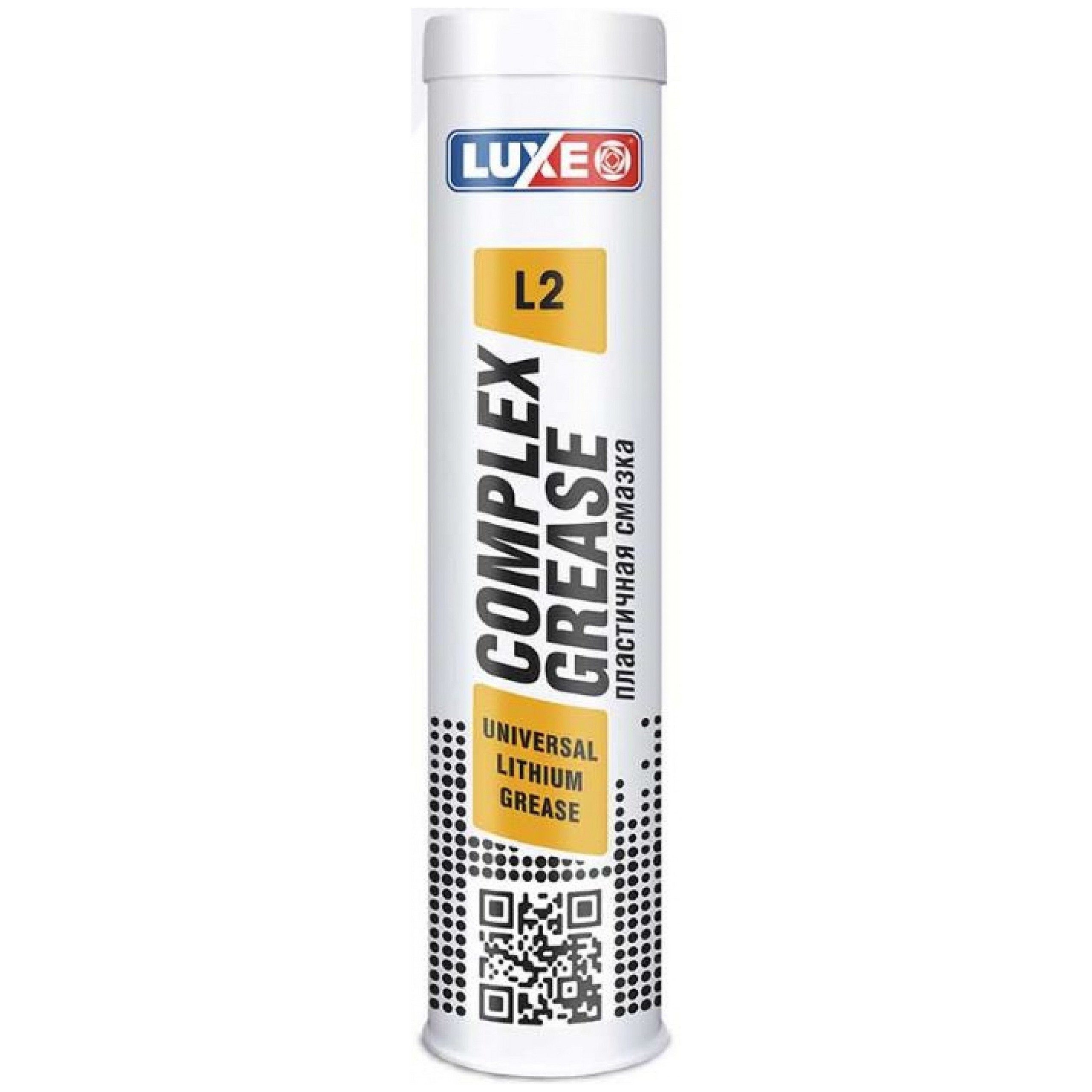 Смазка LUXE Complex Grease L-2 Universal 400г (картуш) желтая от магазина Лубриком