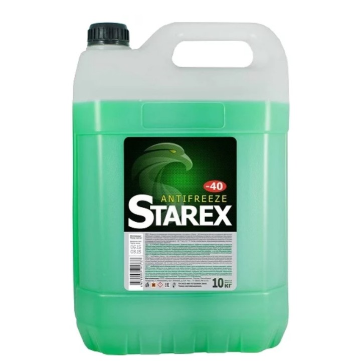 Антифриз STAREX Green -40 20кг (Север) от магазина Лубриком
