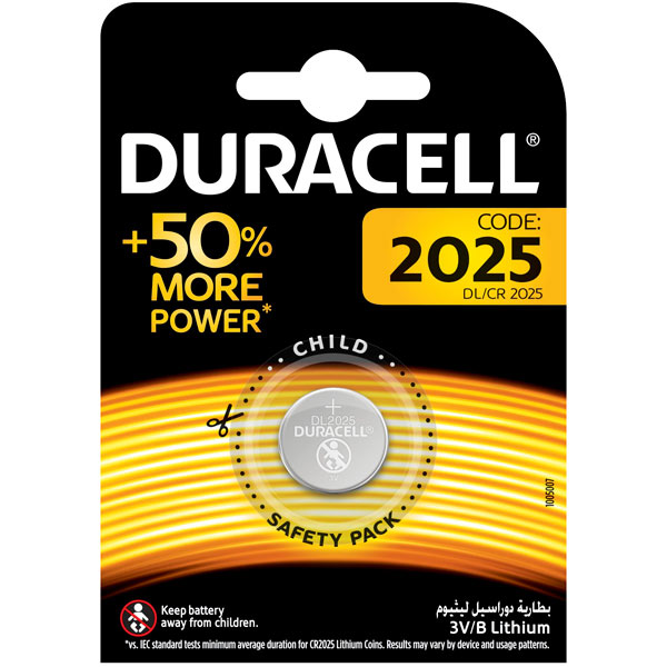 Элемент питания Duracell CR2025 от магазина Лубриком