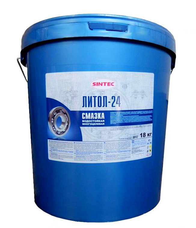 Смазка Литол-24 SINTEC 18кг от магазина Лубриком