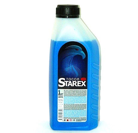 Тосол STAREX синий -40 1кг (Север) от магазина Лубриком
