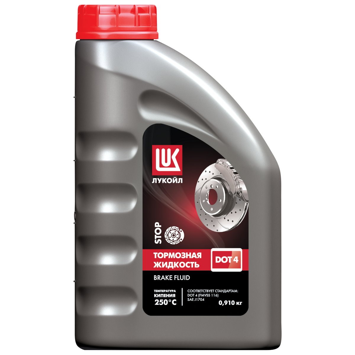 Жидкость тормозная LUKOIL DOT 4 910гр от магазина Лубриком