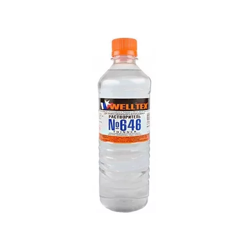 Нитрорастворитель 646 WELLTEX ГОСТ 18188-72 500мл от магазина Лубриком