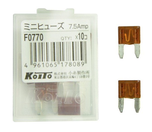 0770F KOITO FUSE 7.5Amp - мини от магазина Лубриком