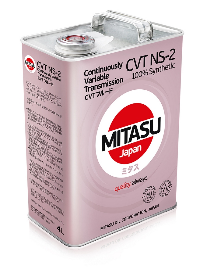 MITASU CVT NS-2 FLUID GREEN 4л синтетическая от магазина Лубриком