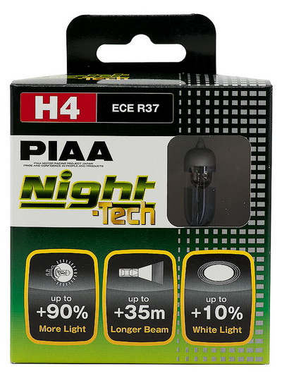 Лампа накаливания PIAA BALB NIGHT TECH 3600K HE-820 (H4) от магазина Лубриком