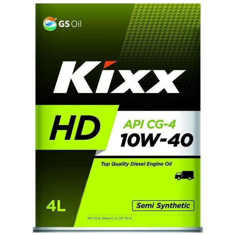 10W40 CG-4 KIXX HD (DX5) 4л п/синтетическое от магазина Лубриком