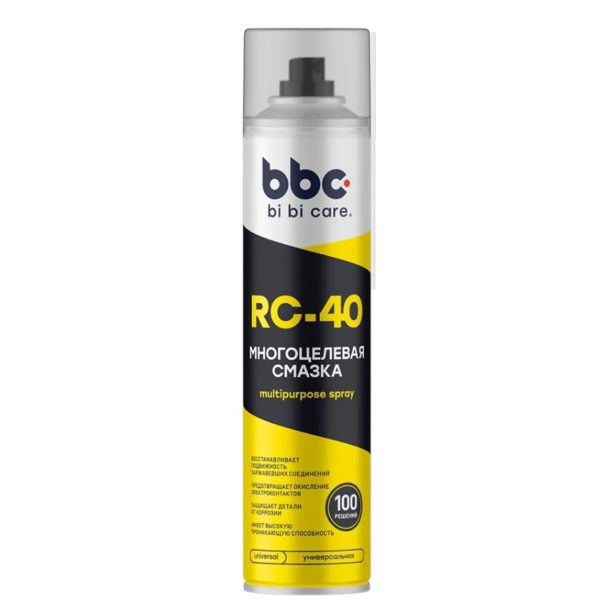 4007 Смазка многоцелевая RC-40 bi bi care 400мл от магазина Лубриком