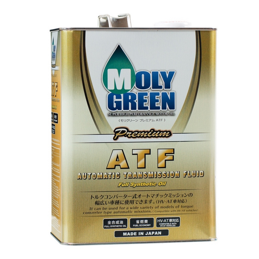 MOLYGREEN PREMIUM ATF 4л синтетическое от магазина Лубриком