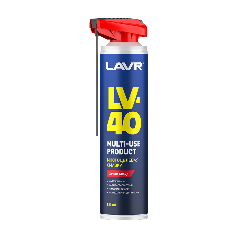 1453 Смазка многоцелевая LV-40 LAVR 520мл от магазина Лубриком