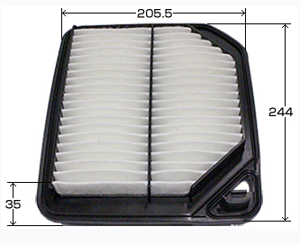 A-987 Фильтр воздушный (13780-77R00) MADFIL от магазина Лубриком