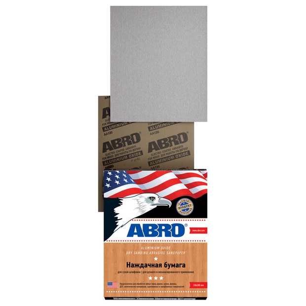 150-SAW-P Бумага наждачная по дереву 150 ABRO от магазина Лубриком