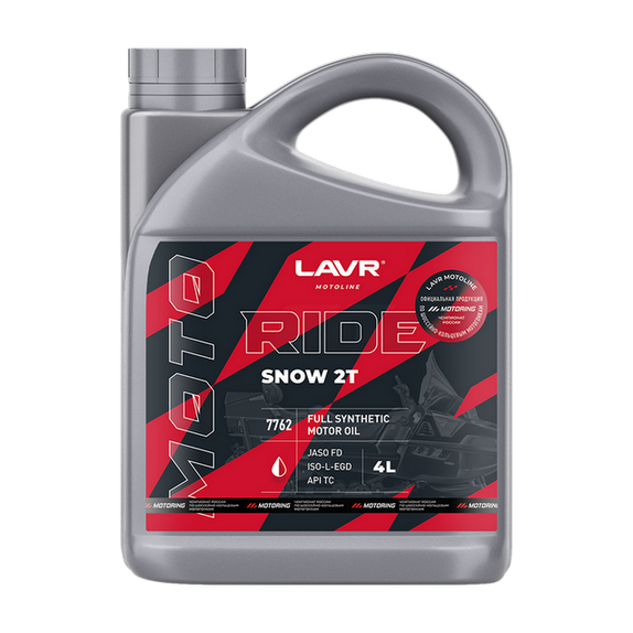 LAVR MOTOLINE RIDE SNOW 2Т FD 4л от магазина Лубриком