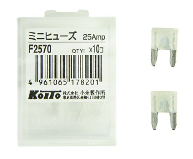 2570F KOITO FUSE 25Amp - мини от магазина Лубриком