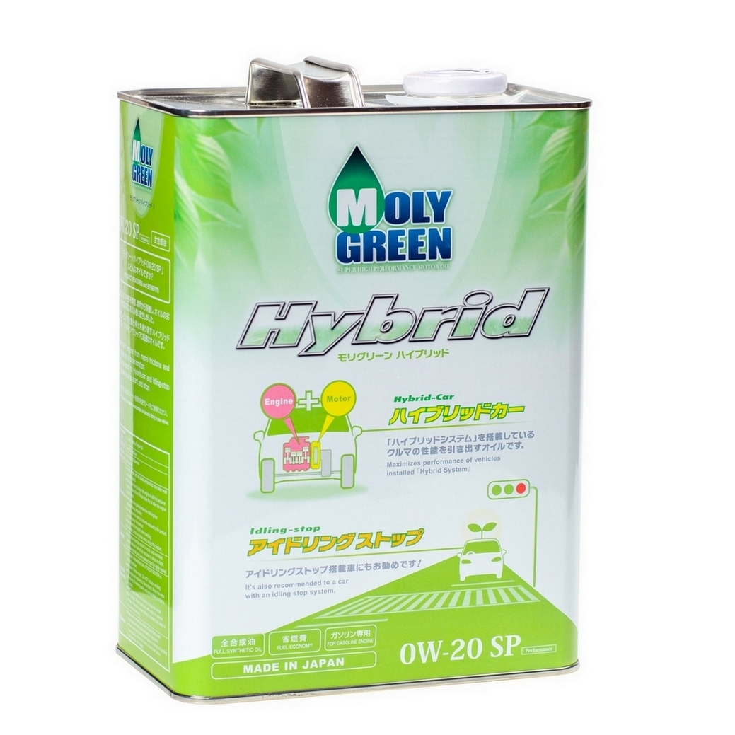 0W20 SP MOLYGREEN HYBRID 4л синтетическое от магазина Лубриком