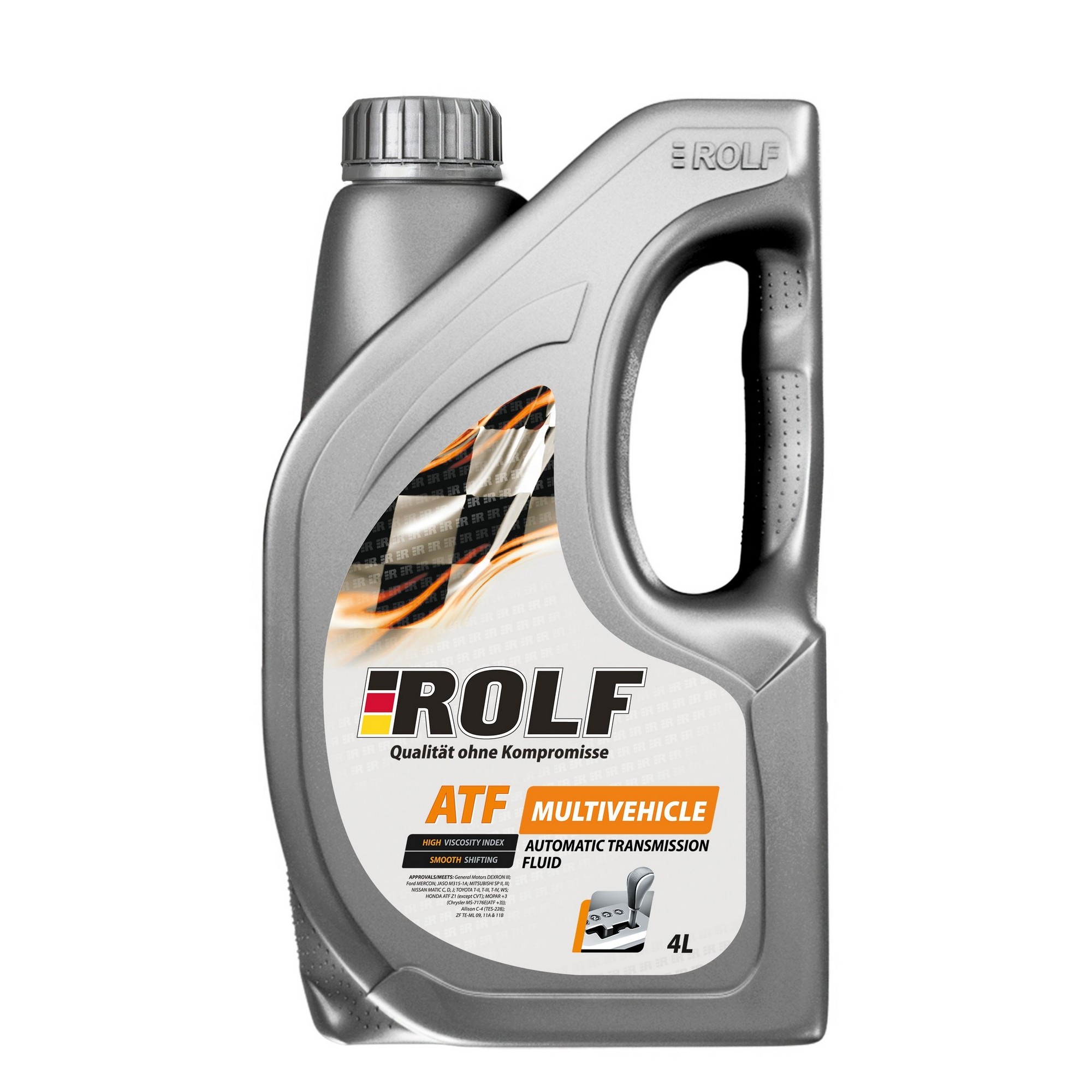 ROLF ATF Multivehicle 4л синтетическое пластик от магазина Лубриком