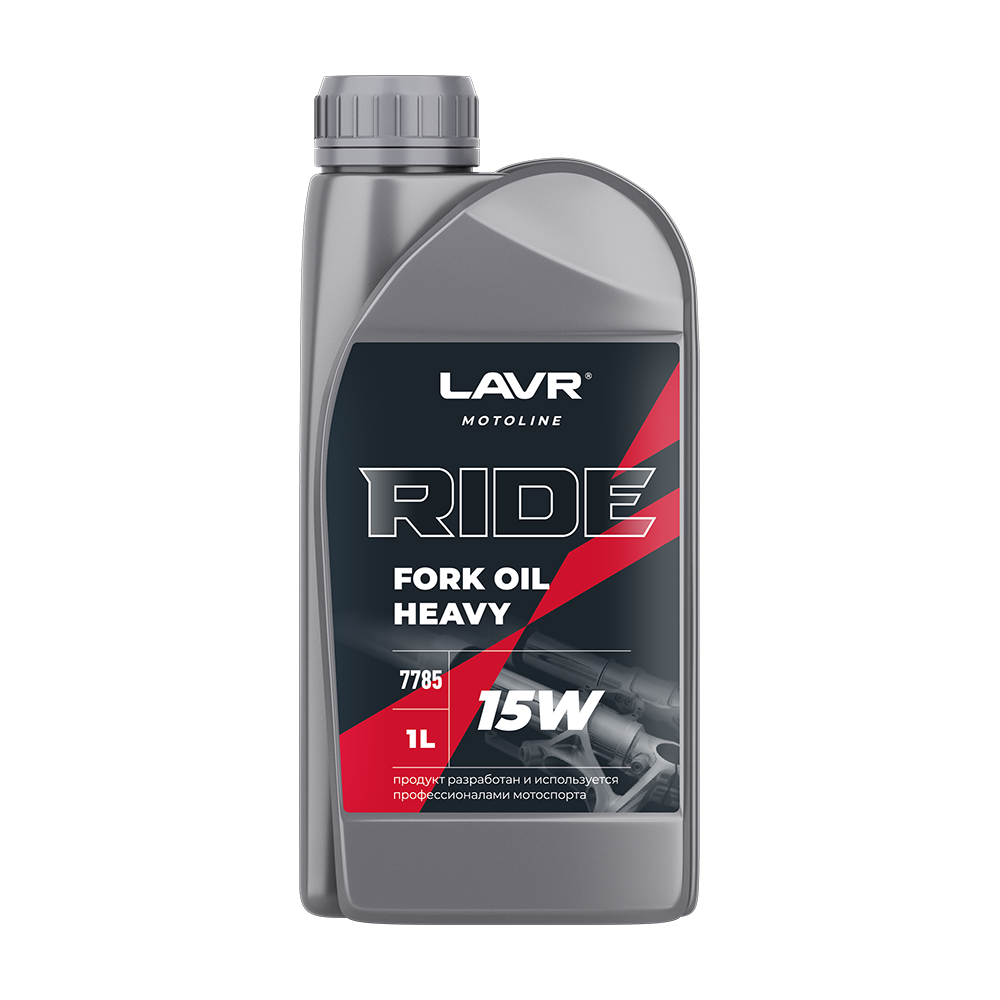 15W LAVR MOTOLINE RIDE FORK OIL 1л от магазина Лубриком