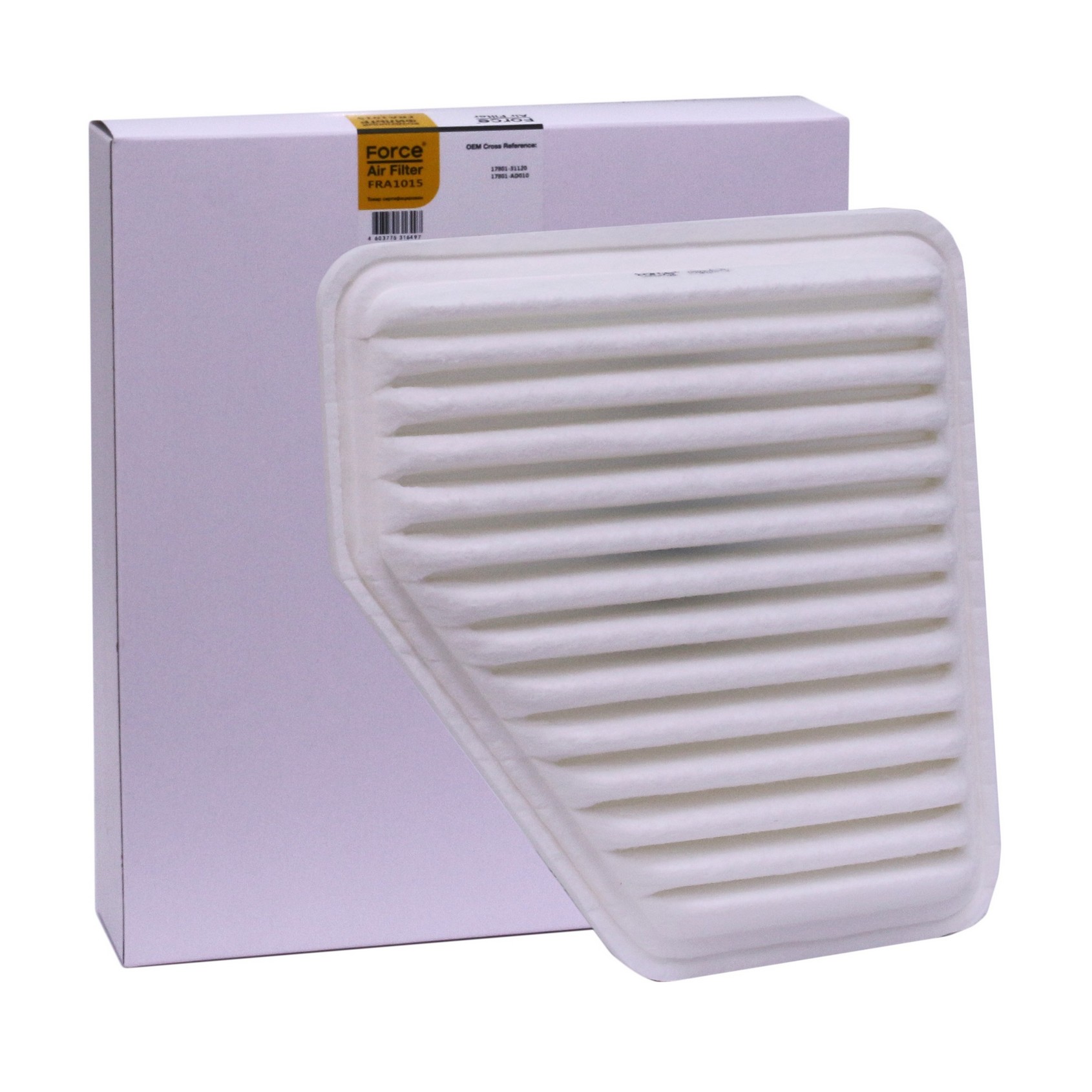 А-1015 Фильтр воздушный FORCE FRA1015 от магазина Лубриком