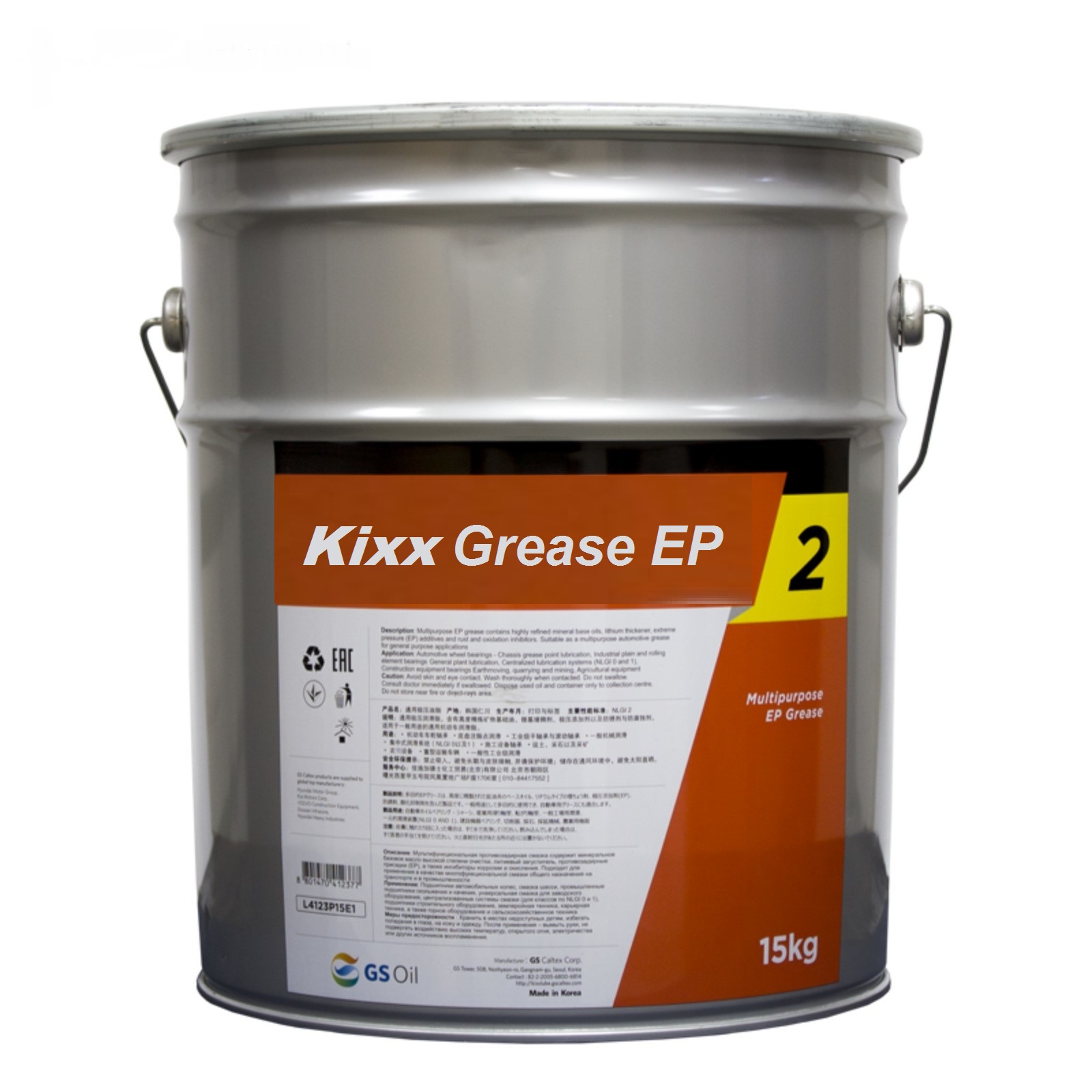 KIXX Grease EP 2 Multipurpose 15кг от магазина Лубриком