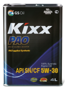 5W30 SP/C3 KIXX PAO C3 4л синтетическое от магазина Лубриком