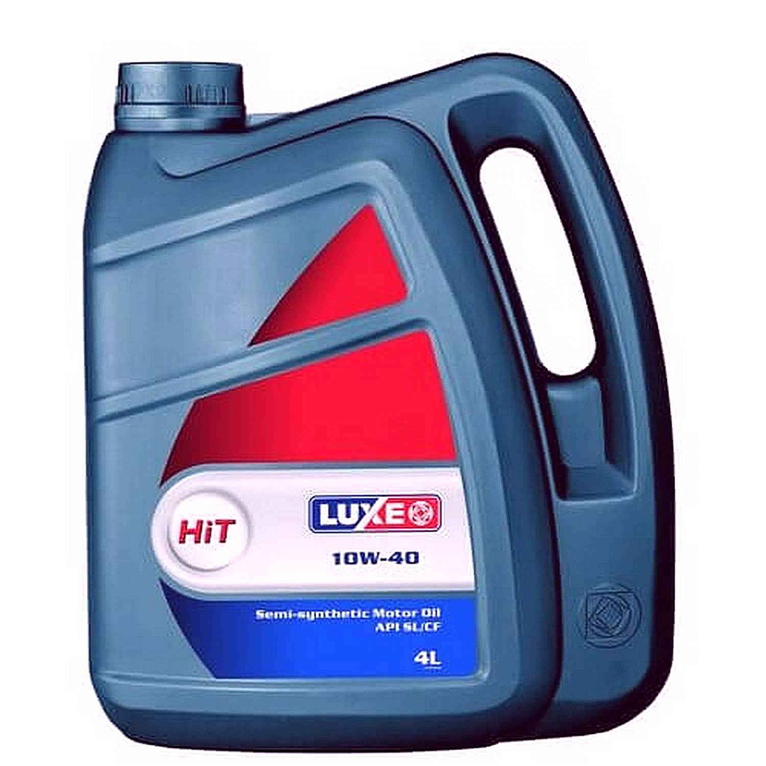 10W40 SL/CF LUXE HIT 4л п/синтетическое от магазина Лубриком