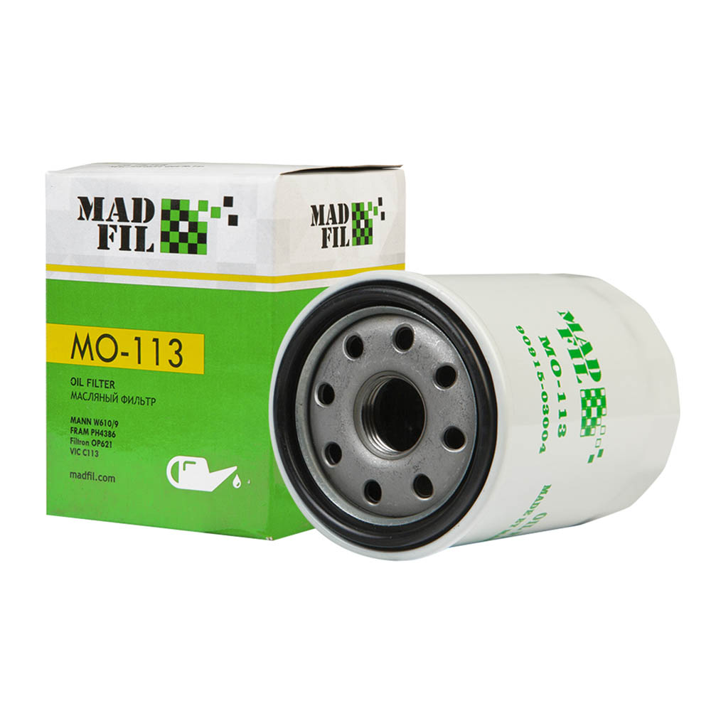 MO-113/C-113 Фильтр масляный (90915-03004) MADFIL от магазина Лубриком
