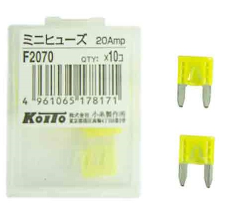 2070F KOITO FUSE 20Amp - мини от магазина Лубриком
