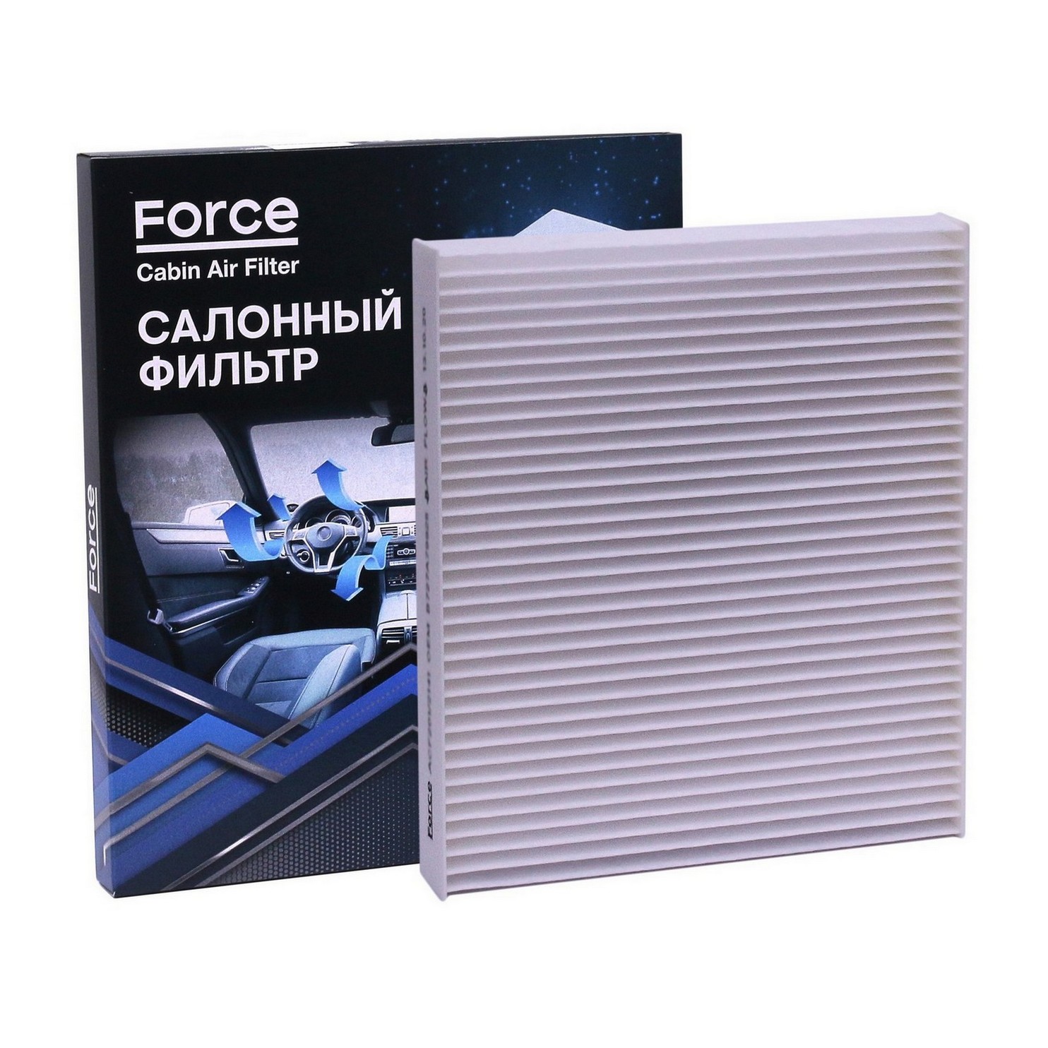 AC-003E Фильтр салонный FORCE ACF003/2336 от магазина Лубриком