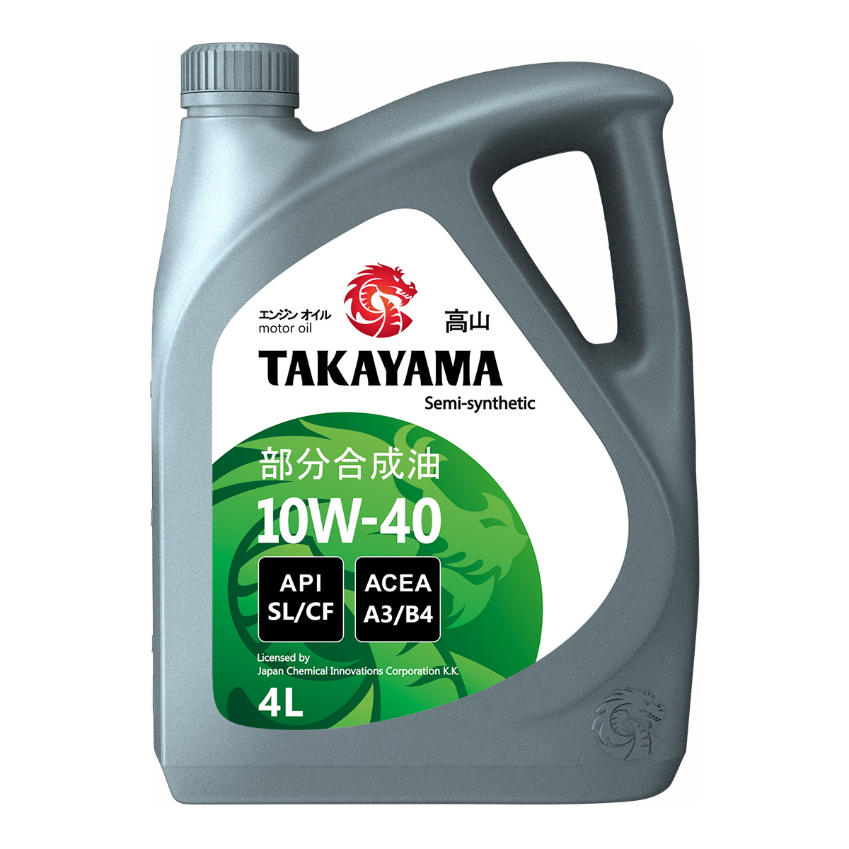 10W40 SL/CF TAKAYAMA 4л п/синтетическое пластик от магазина Лубриком