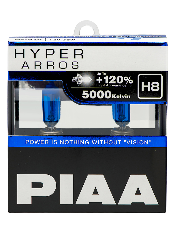 Лампа накаливания PIAA BALB HYPER ARROS 5000K HE-924 (H8) от магазина Лубриком