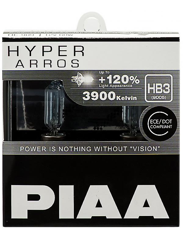 Лампа накаливания PIAA BULB HYPER ARROS 3900K HE-909 (HB3) от магазина Лубриком