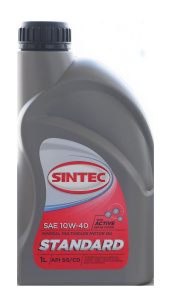 10W40 SG/CD SINTEC Стандарт 1л минеральное от магазина Лубриком
