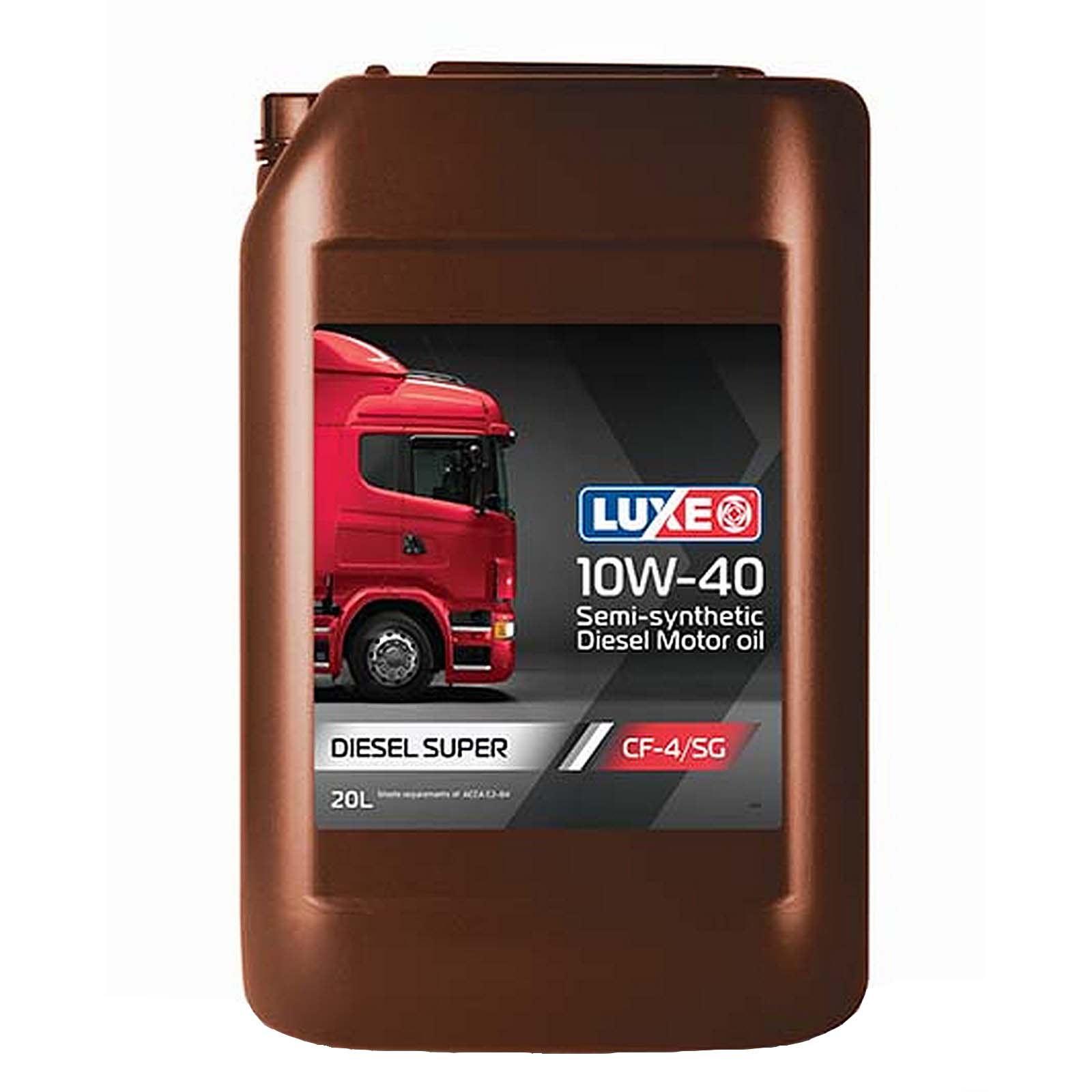 10W40 CF-4/SG LUXЕ DIESEL 20л п/синтетическое от магазина Лубриком