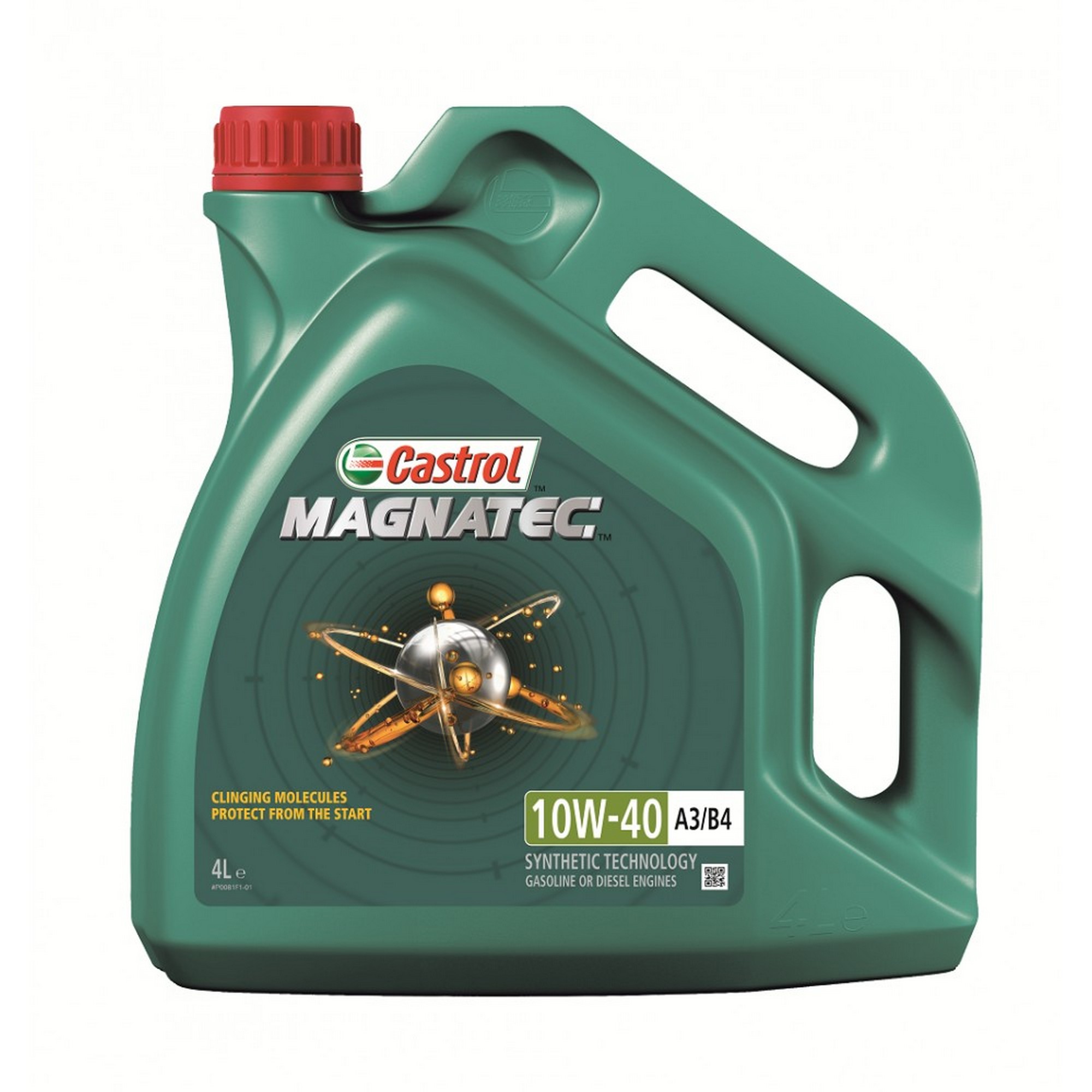 10W40 A3/В4 Castrol Magnatec Dualock 4л от магазина Лубриком